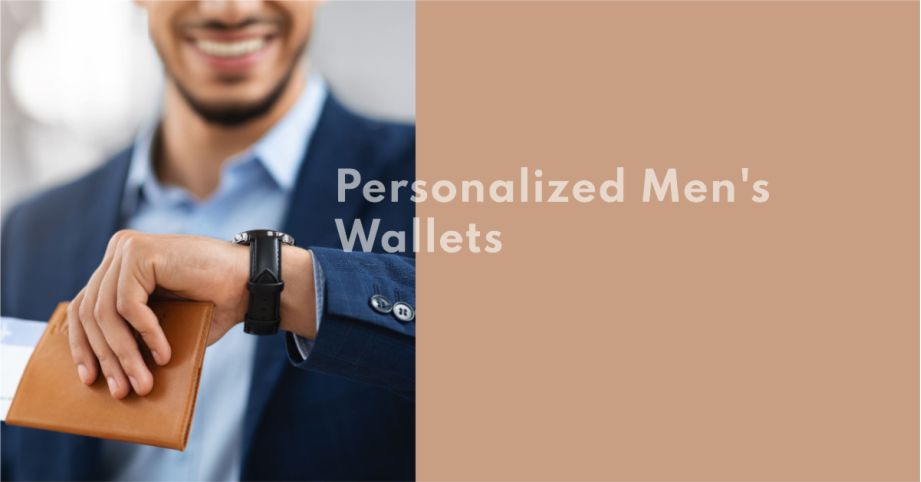 personalized mens wallets.
